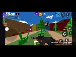 Playing poxel io with random people and total not my friends