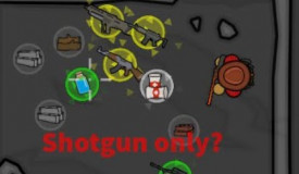 Using a shotgun for the entire game | Build royale.io