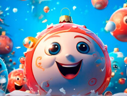 New Years Balls 2048 in 3D thumbnail