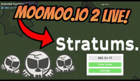 Moomoo.io 2 (Stratums.io) BBG CAP ADDED! PLAYING WITH FANS! #livestreaming  #live #gaming #moomoo