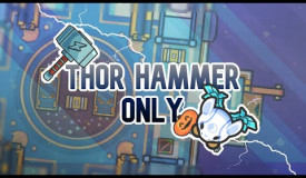 ZombsRoyale But I Can Only Use Thor's Hammer | ZombsRoyale.io