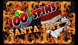 Agma io 100 spins. can we get the santa hat? #agma #agmaio #edit