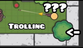 Zombsroyale | Trolling in crystal clash