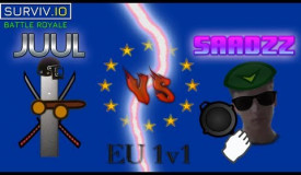Saadzz vs Juul! Pro surviv.io 1v1s