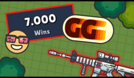 Reaching 7000 Wins in ZombsRoyale.io