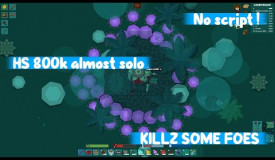 [STARVE.IO] HS 800k almost solo + killz foes