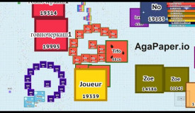 AgaPaper.io (Paper.io) Map Control: 100.00% Watermelon