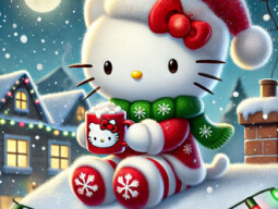 Hello Kitty Christmas Puzzle: Festive Holiday thumbnail