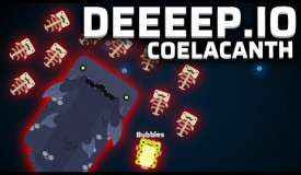 COELACANTH HARASSES THE DEEP!! | Deeeep.io funny moments and fails
