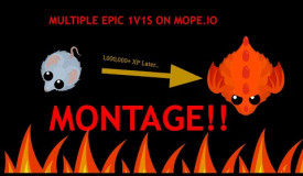 MULTIPLE EPIC 1V1S ON MOPE.IO MONTAGE!