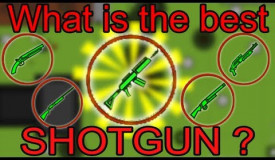 WHAT'S THE BEST SHOTGUN? (without mode) SAIGA-12 vs M1100 vs M870 vs MP220 vs SPAS-12 | SURVIV.IO