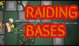 Raiding bases with my teammates! | Devast.io