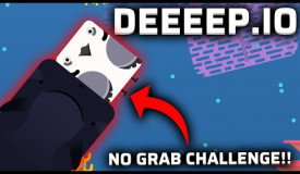 PLAYING ORCA BUT I CAN'T GRAB!! | Deeeep.io ffa challenge