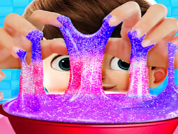 Rainbow Glitter Slime thumbnail