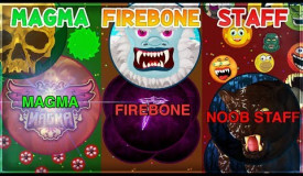 *NEW!* Agma.io MAGMA vs FIREBONE vs STAFF *NEW SELFFEED SERVER?!*