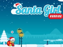 Santa Girl Running thumbnail