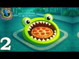 HOLE.IO - New Gameplay Walkthrough (iOS,Android) Part 2 Levels 11-20 New Video