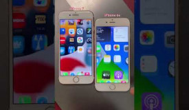 Comparison iPhone 7 vs iPhone 6s on Slither.io #shorts