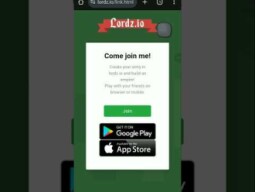 how to play Lordz.io on mobile