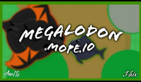 First Time Getting Megalodon in Mope.io: