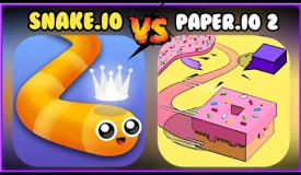 Snake.Io Vs Paper.Io 2 Game Comparison!