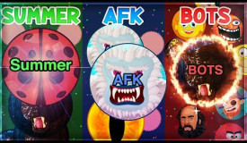 AGMA.IO SUMMER vs AFK vs BOTS *1000XXXL BOTS & GIVEAWAY*