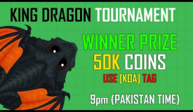 KING DRAGON TOURNAMENT - 50K WIN BONUS FOR LAST KD WINNING
