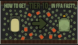 Fastest Way to Get Tier 10 [FFA] | Deeeep.io