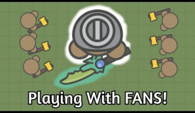 Moomoo.io Playing with fans *LIVE!* Crash is fixed!!!!