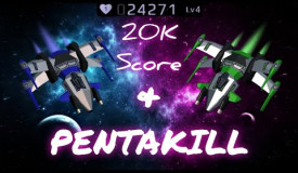 20K Score and PENTAKILL [ X-Warrior ] | STARBLAST.IO