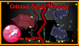 I'm back?? Colossal Squid Montage in Deeeep.io - eat Fish, become the Shark!