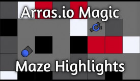 THE WALLS ARE ALIVE! | Arras.io Magic Maze Highlights