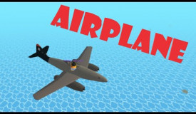 Airplane in Krew.io!!! Insane FireJet Flying Over the Map!!!