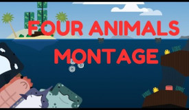 FOUR ANIMALS MONTAGE/ Deeeep.io Montage