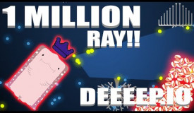 1 MILLION RAY! | Deeeep.io gameplay