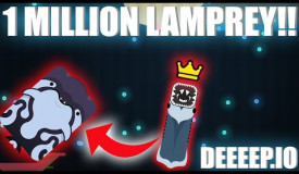 1 MILLION LAMPREY!! | Deeeep.io Challenge