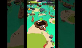 Hole.io big poop eats the island #games #mobilegame #holeio #onlinegaming #shorts #top