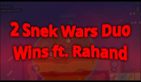 2 Snek Wars Duo Wins ft. Rahand | ZombsRoyale.io