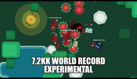 Starve.io World Record Experimental 7,2kk Season 5