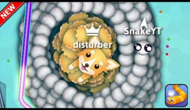 Biggest Snake Trapped By Triple Layer Circle? Snake.Io