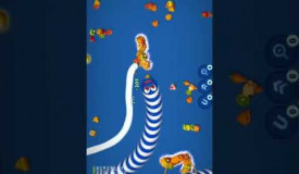WormsZoon giant's snake #wormszone #littlebigsnake #battlesnake #gaming