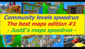 LOLBeans community levels speedrun - The best maps edition #1 - (JustE's maps speedrun)