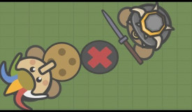 MooMoo.io Train Melee With Friend!!