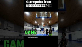 DEEEEP Game Winner!! #shorts #basketball #deep #gamewinner #gamepoint #game #clutch #hooper #insane