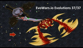 EvoWars.io Evolutions Unlocked 37/37 [New Weapons]