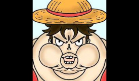 Draw Fat Luffy #shorts #drawing #onepiece #anime #pirates #viral #fyp #lol #yohoho #wilsoontv