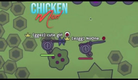 MooMoo.io | Forgotten Footage Series | Chicken Mod Gameplay!!!| Best Hack Vs Hackers