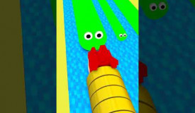 SLITHER RUNNER CHALLENGE - Funny Minecraft Animation #shorts