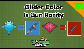 Zombs Royale | GLIDER COLOR = GUN RARITY