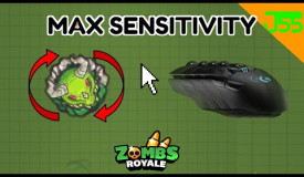 ZOMBS ROYALE WITH MAX SENSITIVITY IS IMPOSSIBLE!!!